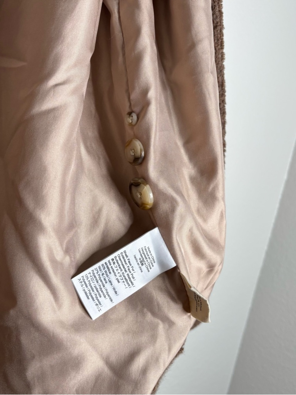 Madewell Teddy Belrose Shirt-Jacket Heather Oatmeal Sherpa XS - Picture 13 of 14